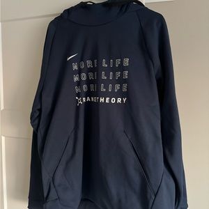 Orange theory/nike sweatshirt with hood